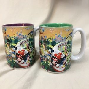 Disneyland Resort Coffee Mugs Grandma Grandpa